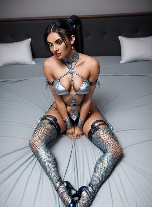 AI Porn Image of Indian Lay Down Totally Naked 20-30 Years Old Fit Girl