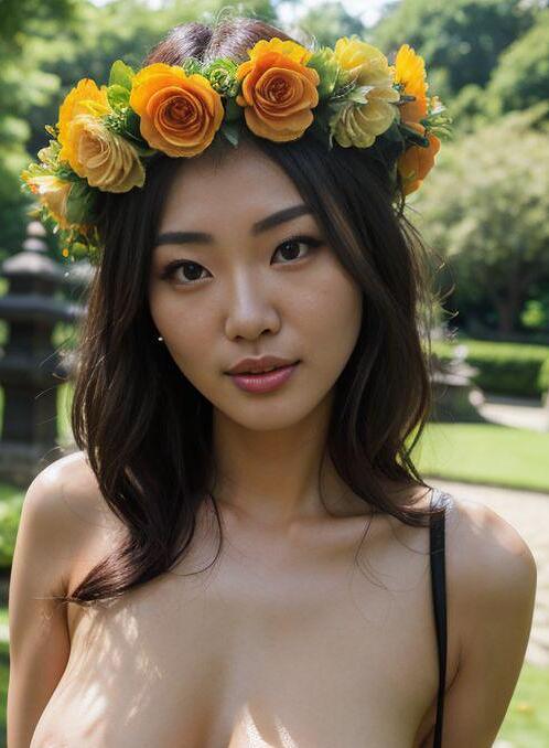 AI Porn Image of Summer Dress Japanese 18 Years Old Fit Girl 1 Woman Teen (18+)