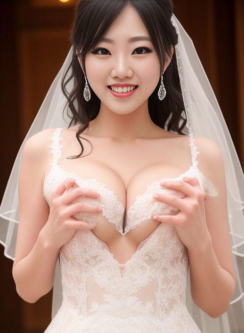 AI Porn Image of Asian 18 Years Old Small Curly Happy Teen (18+)